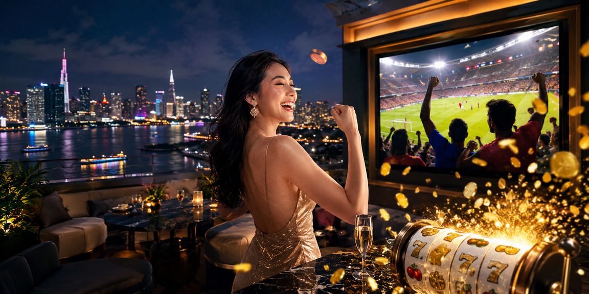 Người dùng Sàigòn chơi slot game trên điện thoại di động tại TP. Hồ Chí Minh