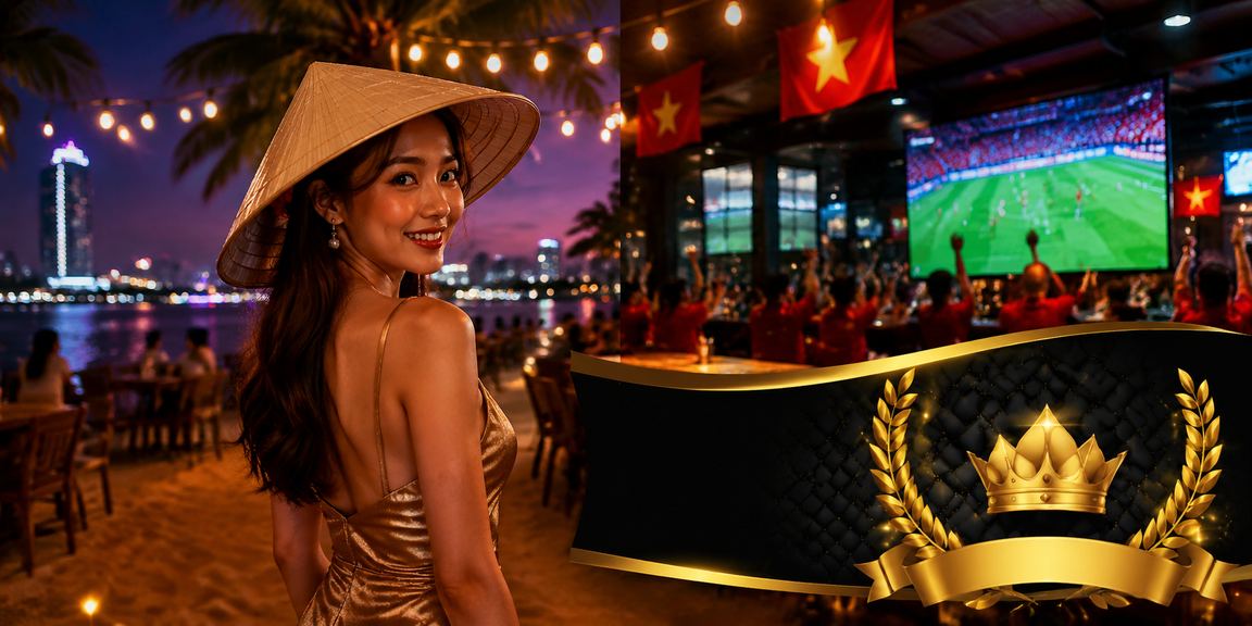 Người dùng Sài Gòn kiểm tra ưu đãi VIP trên điện thoại trong không gian hiện đại